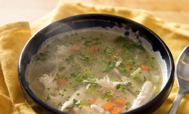 пряный суп из курицы