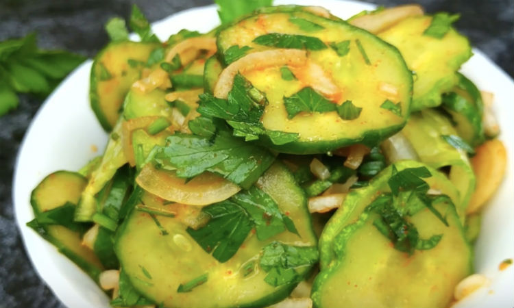 Закуска из огурцов: вкуснее чем просто салат