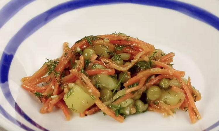 салат из картошки