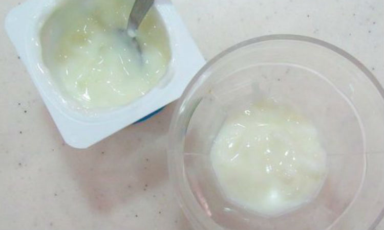 Йогурт из литра магазинного молока: стоит ночь, а утром ложка стоит