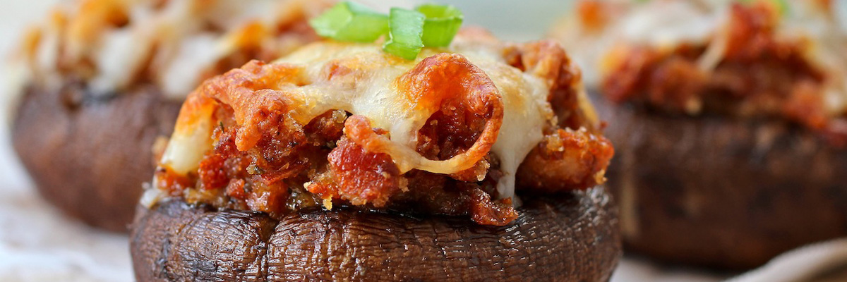 5 лучших рецептов фаршированных и запеченных грибов