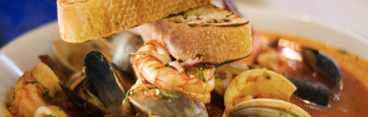 Густые супы из рыбы и морепродуктов