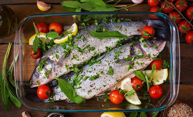 Как запечь сибас