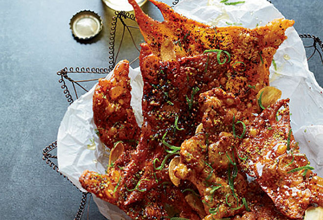 Как сделать куриные чипсы в духовке