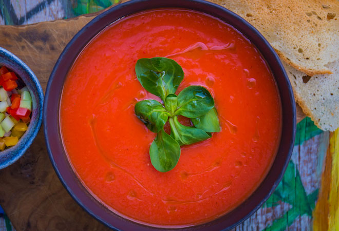 Как приготовить гаспачо
