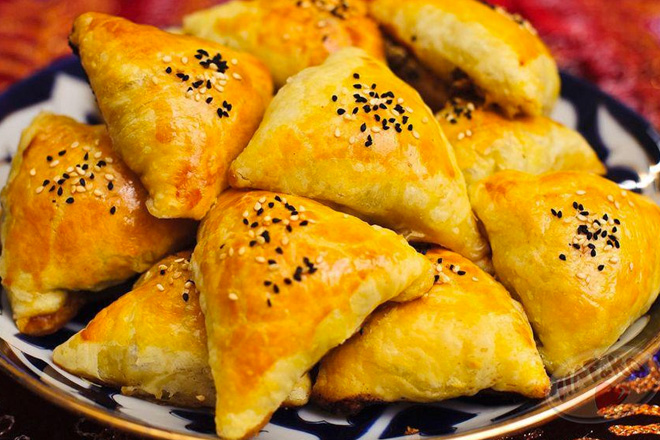 Слоеная самса: невероятное блюдо из пресного теста