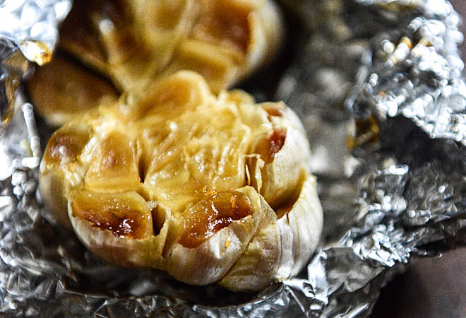 Чеснок на гриле: неожиданно вкусно