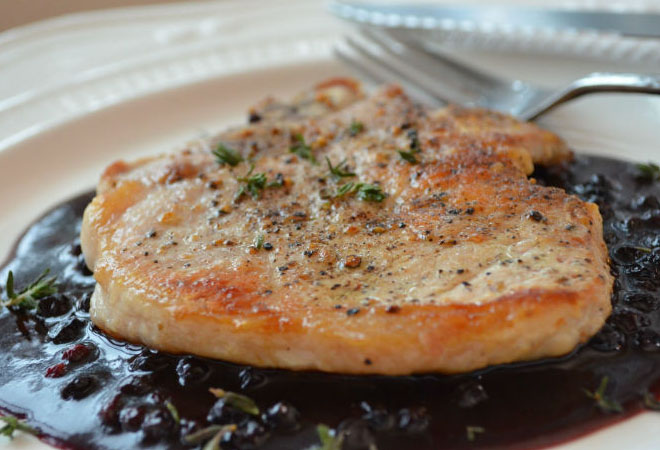 Свинина в ягодном соусе: шикарное блюдо