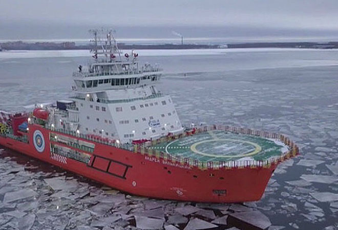 Что едят на ледоколе в Арктике