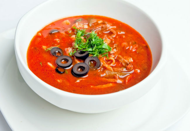 Гламурная солянка