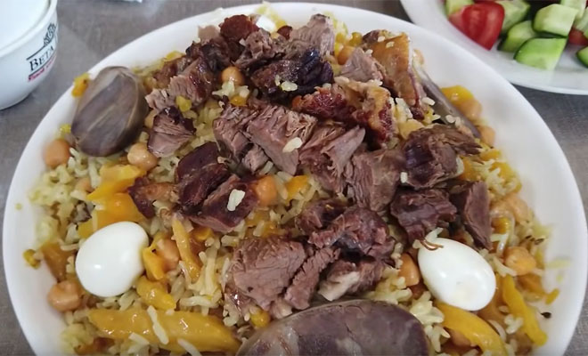 Плов по-ташкентски: мастер-класс ошпаза из Шымкента