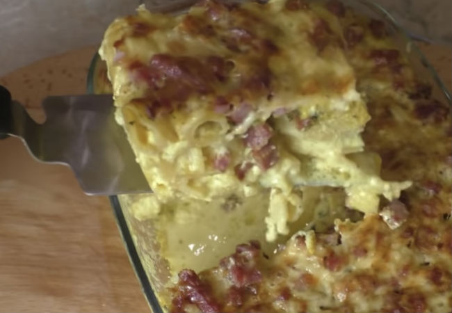 Запеканка Ленивая жена: ужин без возни