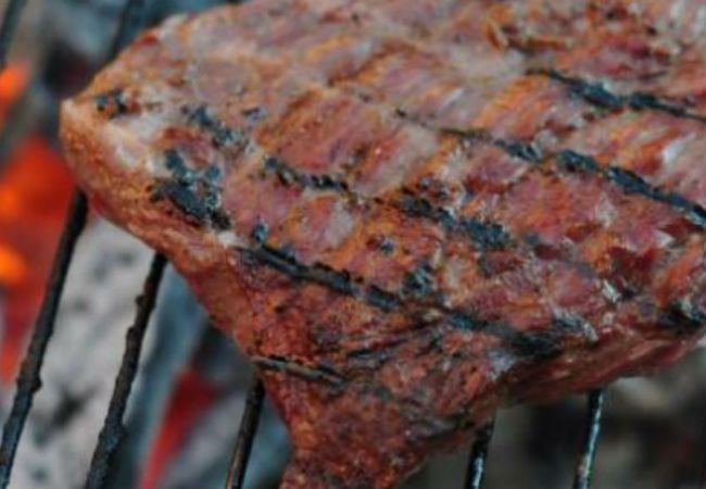 Делаем шашлык из фарша: на решетку и прямо в огонь