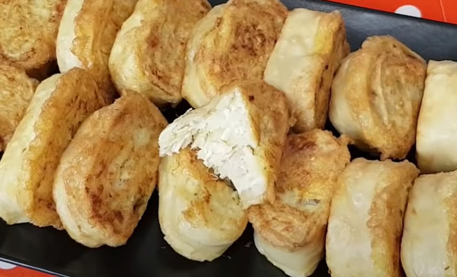 Закуска из лаваша за минуты: рулет покоряет с первого укуса