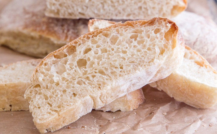 Чиабатта с дырочками как в Италии. Делаем без замеса в обычной духовке