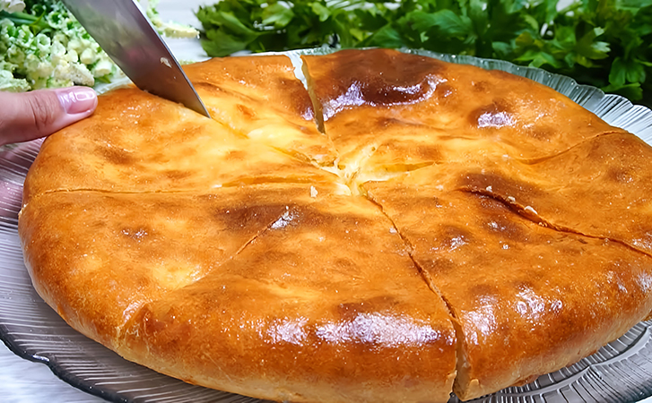 Настоящие осетинские пироги: именно так и делают в Осетии. 3 разных начинки на тонком тесте