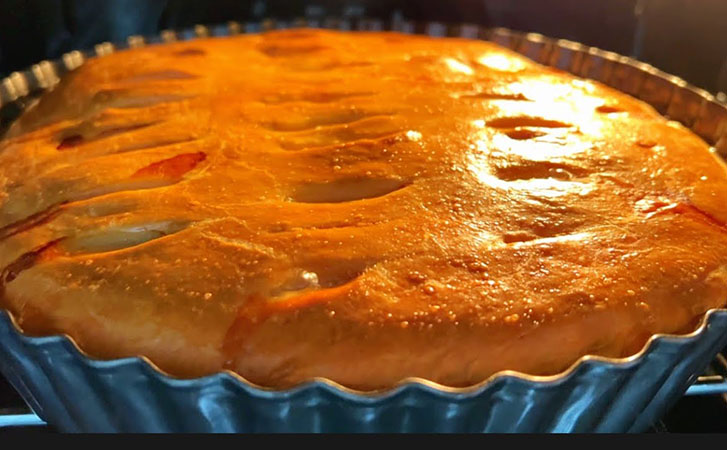 Мясной пирог «1000 слоев». Делается на скорую руку, но это почти настоящая катлама