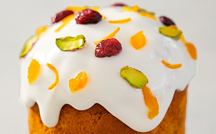 Самая лучшая глазурь для куличей: делается за минуту, не крошится, вкусная и белоснежная