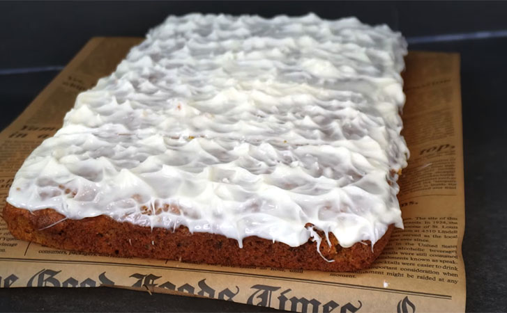 Когда нужен торт, а времени нет, пеките этот пирог. Перемешали все ложкой и в духовку