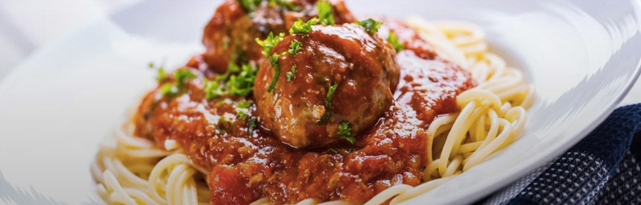 Паста с фрикадельками по всем правилам итальянской кухни